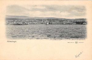 Helensburgh Switzerland Waterfront View Scenic Birdseye Antique Postcard K15633