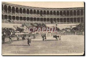 Old Postcard Bullfight Bullfight Bullfight de toros