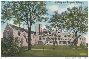 Indiana Bloomington Business and Economics Building Indiana University Curteich