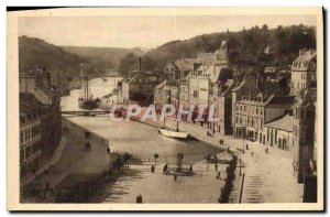 Old Postcard Morlaix Vue Prize Du Viaduc