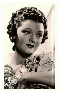 Vintage Black White Film Movie Stars Metro Goldwyn-Mayer Actress Myrna Loy 