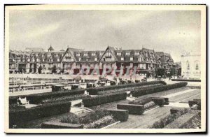 Old Postcard Deauville La Plage Fleurie The Normandy Hotel