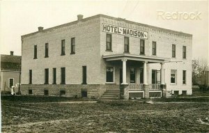 WI, Wisconsin, Hotel Madison, H. Montgomery, RPPC