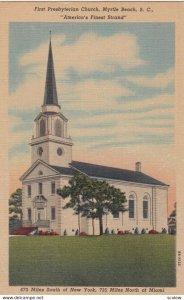 MYRTLE BEACH , South Carolina , 1930-40s ; Presbyterian Church