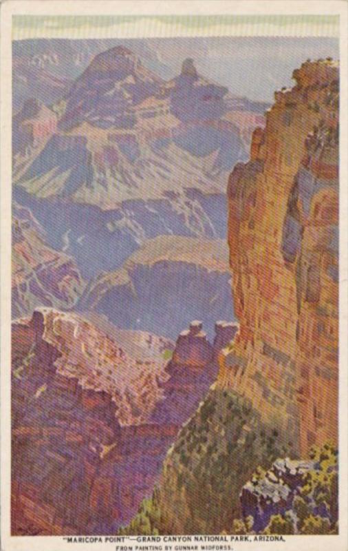 Maricopa Point Grand Canyon National Park Fred Harvey