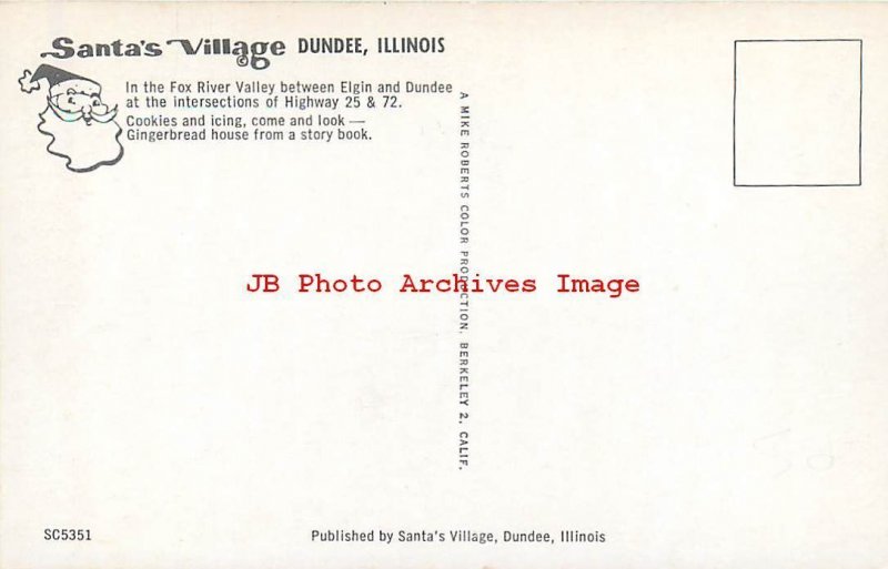 IL, Dundee, Illinois, Santa's Village, Gingerbread House, Mike Roberts No SC5351