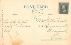 Monticello New York Presbyterian Church Court House Antique Postcard K69453