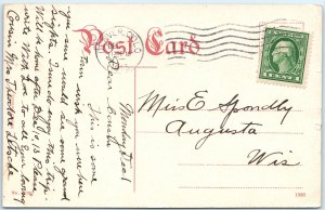 c1910s Denver, CO Christian Science Church Roadside PC Ionic Neoclassical A326