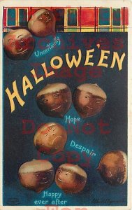 258501-Halloween, IAP No 978-2, Ellen Clapsaddle, Chestnuts Hope Despair