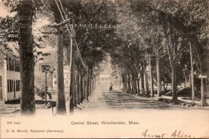 Massachusetts Winchendon Central Street 1907