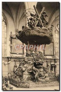 Old Postcard Antwerp Church St Andre The Chair truth