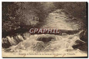 Old Postcard Monastery of St. Mary of the PlERRE that Vire The Trinquelin