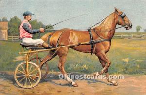 Horse and Cart Horse Racing Unused 