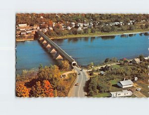 M-184200 Longest Covered Bridge in the World Over the Saint-John River