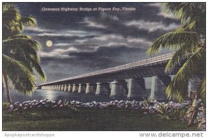 Florida Pigeon Key Overseas Highway Bridge At Pigeon Key