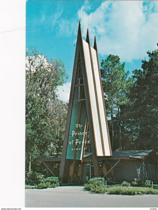 SILVER SPRINGS, Florida, 50-60s, Entrance to The Prince of Peace Memorial