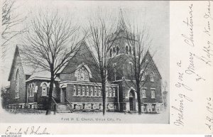 UNION CITY, Pennsylvania, 1900-10s; First M. E. Church