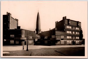 Hembrugstraat Amsterdam Netherlands Street View Historical RPPC Photo, Postcard