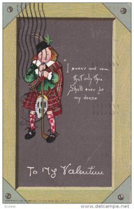 TUCK, To My Valentine, Scottish Boy, I swear and vow that only thou Shall ev...