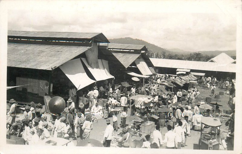 Dutch East Indies Philippines community life market traders 1938 Tacloban ?