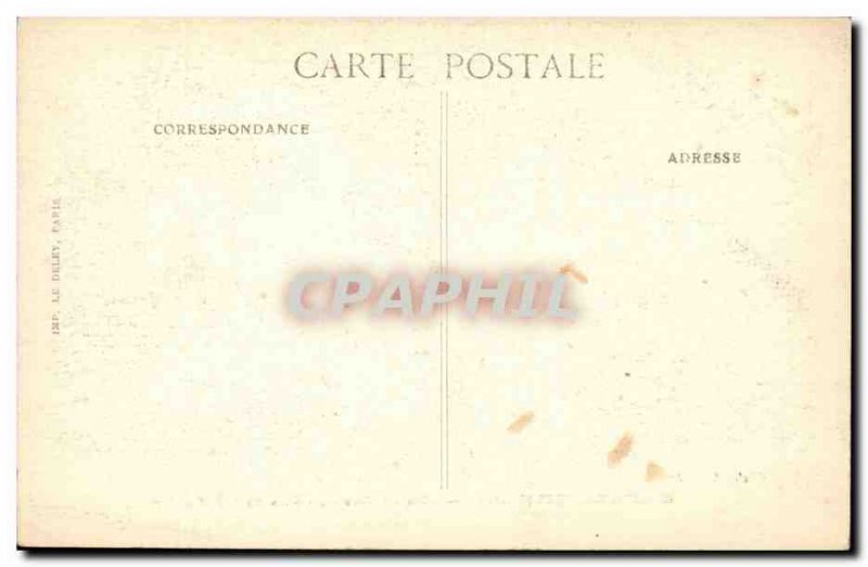 Boissy l & # 39aillerie Old Postcard L & # 39oiseau blue A corner of the livi...