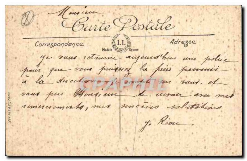 Old Postcard Valencia ll the town hall