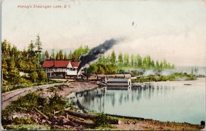 Koenig's Shawnigan Lake BC Vancouver Island c1907 Maywood BC Cancel Postcard H8