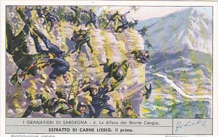 Liebei S1713 Sardinian Grenadiers No 4 La difesa del Monte Cengio