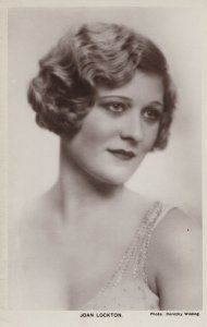 Joan Lockton Picturegoer Hollywood Actress Real Photo Postcard