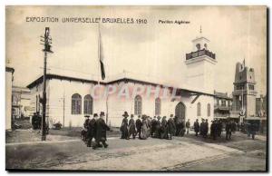 Brussels Expo Brussels, Belgium and Belgium- 1910- Pavillion Algerian -Carte ...