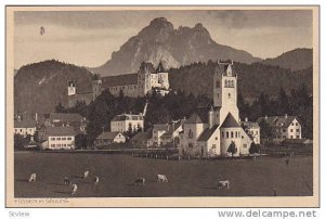 Partial View, Fussen M. Sauling (Bavaria), Germany, 1910-1920s