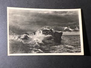 Mint Germany RPPC Navy Naval Patrol Ship Sailing Postcard e boat WW2