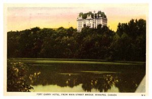 Postcard HOTEL SCENE Winnipeg Manitoba MB AQ6821