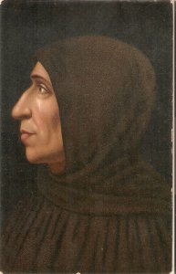 Fra Bartolomeo. Savonarola Fine art, painting , old vintage Sborgi PC # 559