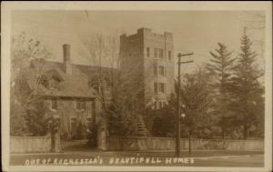 Rochester MN Beautiful Home Mansion c1915 Real Photo Postcard
