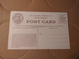 1907 Jamestown Exposition Expo NY New York Postcard