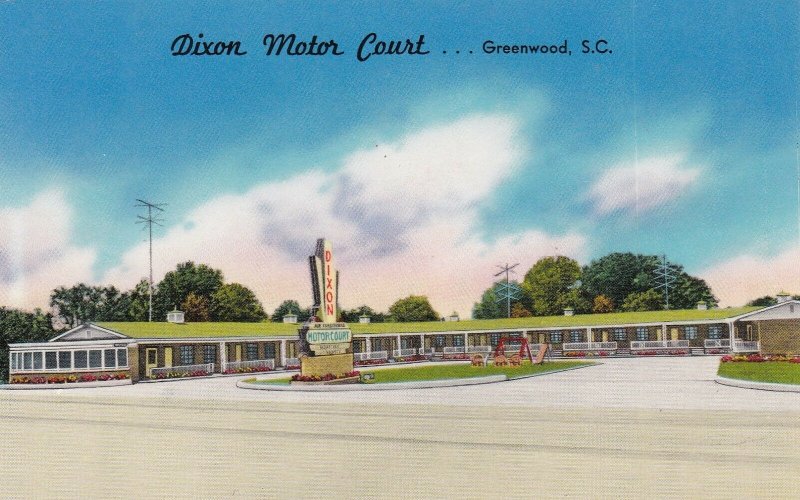 South Carolina Greenwood Dixon Motor Court sk4771