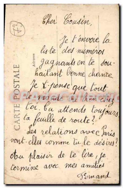 Old Postcard Passy general view