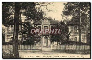 Old Postcard The Silver Moulleau Cote Maison St Anthony of Padua