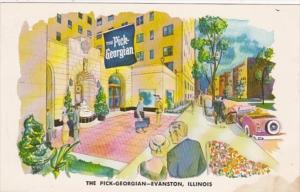 Illinois Evanston Pick-Georgian Hotel