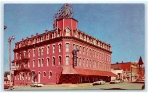 LEADVILLE, CO Colorado ~ Roadside VENDOME HOTEL c1950s Cars Lake County Postcard