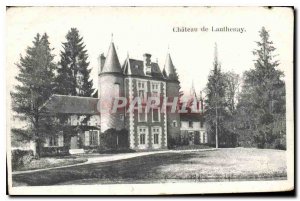 Postcard Old Castle Lanthenay