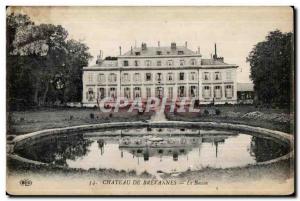 Old Postcard Chateau de Brevannes Basin