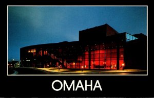 Nebraska Omaha Community Playhouse At Night