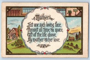 Nashua New Hampshire NH Postcard Mothers Just One Such Loving Face c1910's