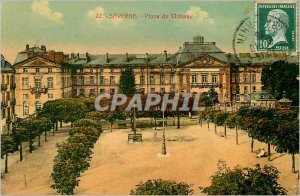 Old Postcard Saverne Place du Chateau