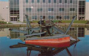 Model of Gold Dredge at University of Alaska - College AK, Alaska