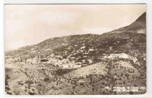 Panorama de Taxco Guerrero Hotel de La Borda Mexico RRPC real photo postcard