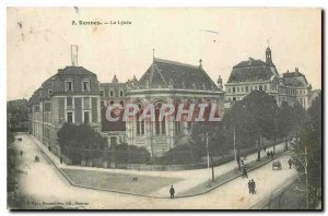 Old Postcard Rennes the Lycee