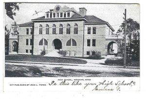 High School in 1906, Needham, Massachusetts